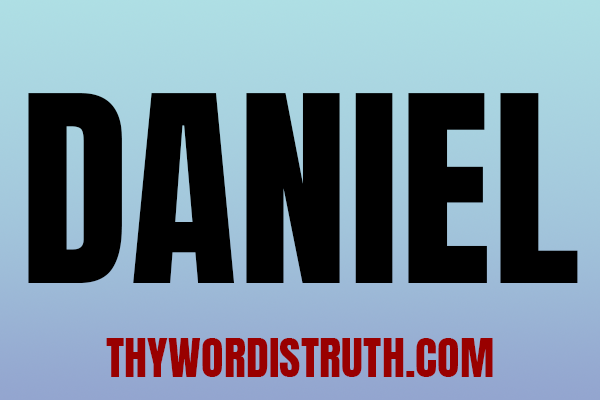 34 Lessons on Daniel