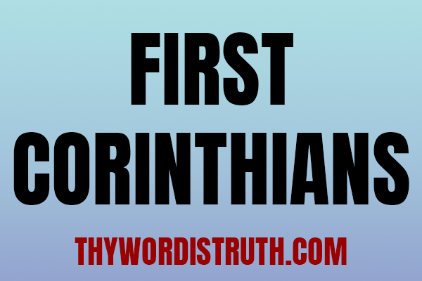24 Lessons on First Corinthians
